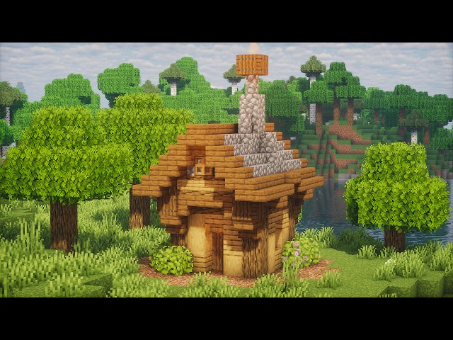 Minecraft: How to Build a Day 1 Starter House (Step-by-step Tutorial)