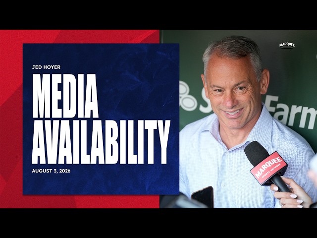JED HOYER: Trade deadline strategy & roster moves | Cubs Locker Room Sound (8/3/2026)