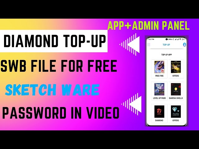 DIAMOND TOP-UP SWB FILE FREE IN SKETCH WARE