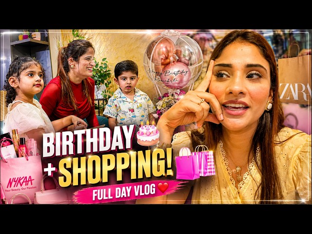 Kamakshi’s Birthday Vlog ❤️ Shopping, Surprise & Late Night Fun!