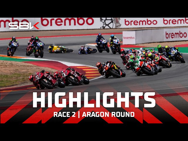 FULL HIGHLIGHTS: Race 2 at MotorLand Aragon 🔥 | 2026 #AragonWorldSBK 🇪🇸