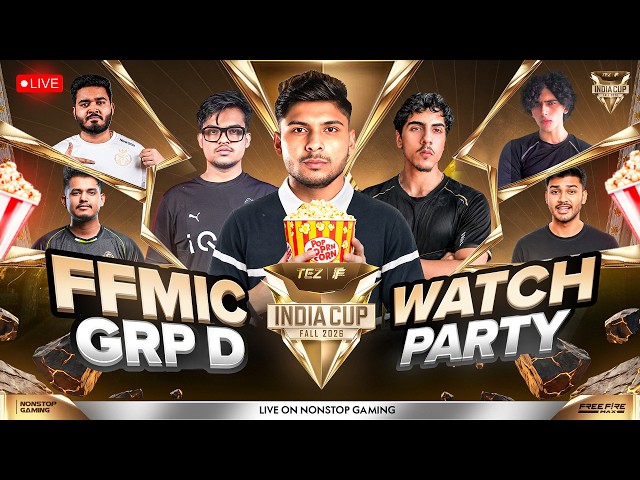 FFMIC 2026 FALL PLAY INS DAY-4 WATCH PARTY 🥶 || TSG vs RES vs CTZ vs TC        #iqoo15r