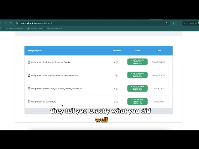 Zero Code Institute Walkthrough
