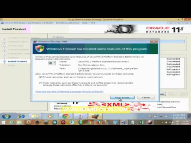 Oracle Database Installation | SQL | Database Testing Training | online training by H2Kinfosys