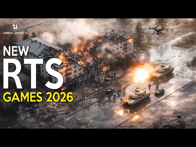 ALL THE BIGGEST RTS Games 2026 | Warhammer, Game of Thrones, Zombies, Steampunk, Real-Time Strategy