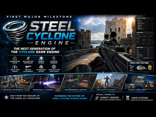 Steel Cyclone Engine First Milestone