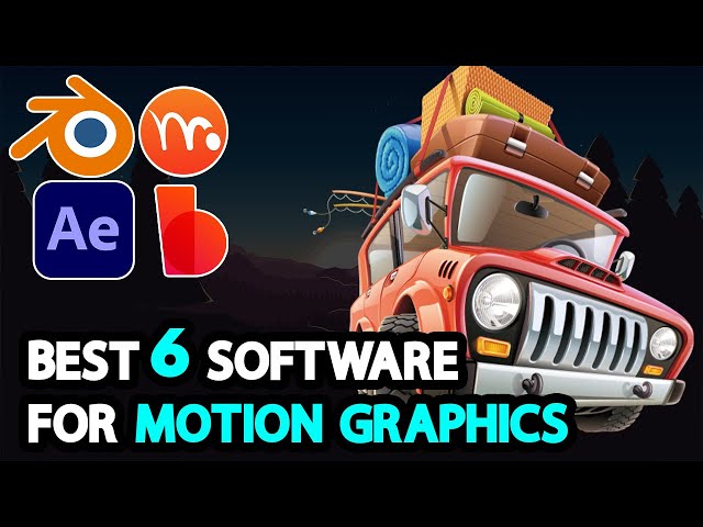 Best Motion Graphics Software