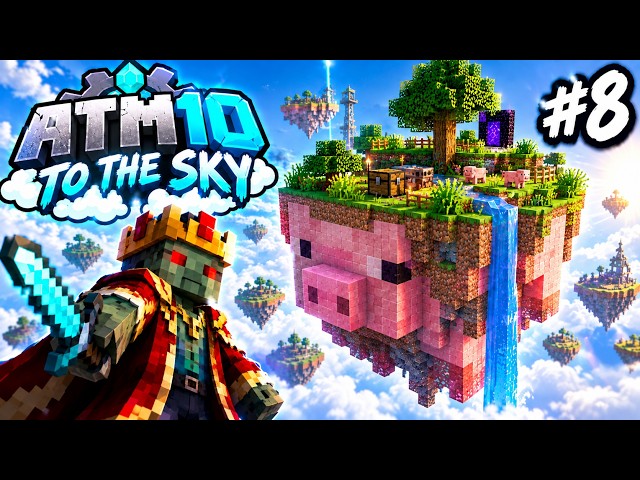 ATM10 To The Sky #8 | ¡CONSEGUIMOS Y APRENDEMOS A USAR EL FLUX SIEVE! ⚡🔥