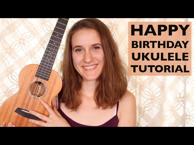 Happy Birthday | Easy Ukulele Tutorial