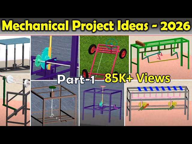 Mechanical Project ideas 2026 | Lemurian D-signs