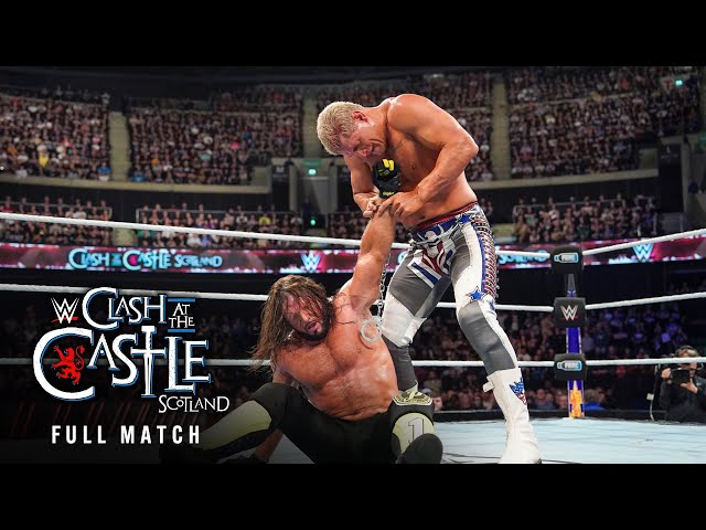 FULL MATCH: Cody Rhodes vs. AJ Styles | WWE Title "I Quit" Match: Clash at the Castle: Scotland
