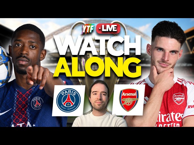 PSG 1-1 ARSENAL (4-3 PENS) UEFA CHAMPIONS LEAGUE FINAL LIVE WATCHALONG