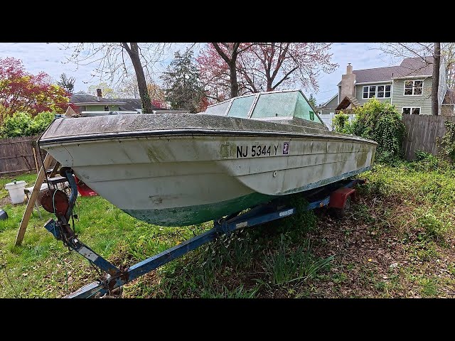FREE 1969 Thunderbird Tri Hull Boat WILL IT RUN?  NNKH