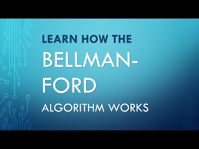 Bellman-Ford Algorithm Visualization | Graph Algorithms | Computer Science Algorithms