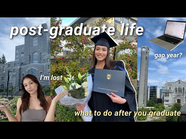 what to do after graduation... the reality of post-grad