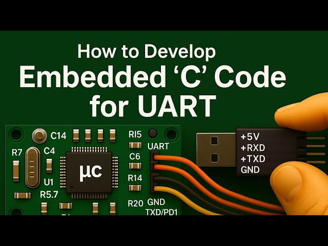 UART Programming in Embedded C | Embedded C Code for UART | UART Programming in LPC1768