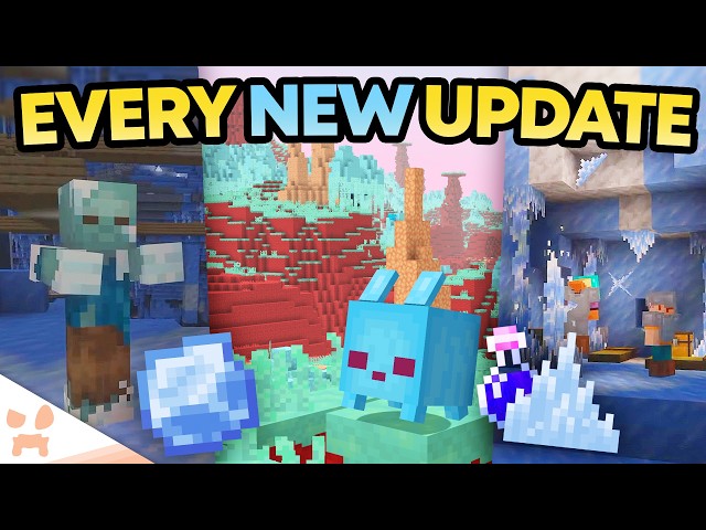 MINECRAFT LIVE CONFIRMS: THE SIFT DIMENSION + MASSIVE ICE CAVE BIOME UPDATE