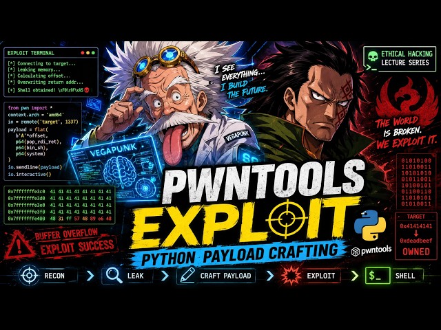 Exploit Payload Crafting with Python: Build a Pwntools Overflow Script