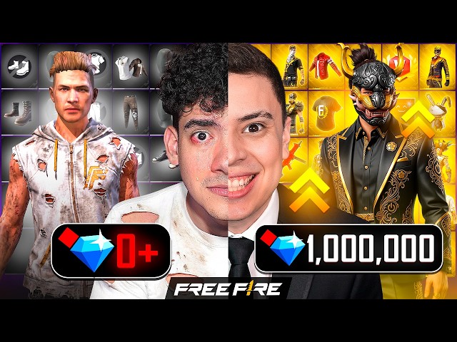 ¡LE RECARGAMOS 1.000.000 DE DIAMANTES A NUESTRA NUEVA CUENTA DE FREE FIRE! * FT DONATO * LEGENDARIA!