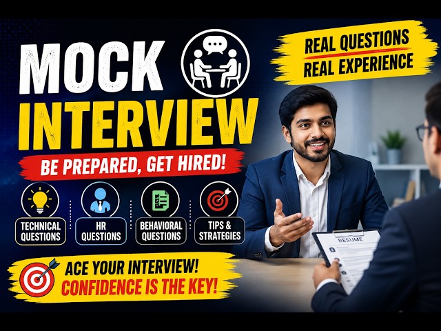 automation testing mock interview