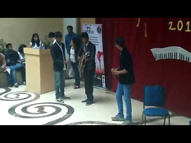 Gulabi ankhe jo teri dekhi By Ravi & Suraj (DY Patil IHMCT )Freshers party 2014