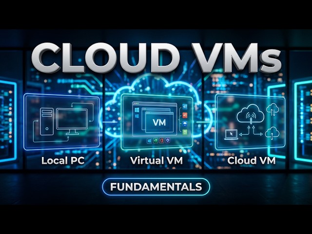 Virtual Machines Explained for Beginners Setup, Hypervisors, Cloud VMs & Types