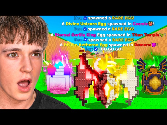 I Played Steal an Egg Admin Abuse In A PRIVATE SERVER..