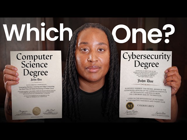 Computer Science Degree vs Cybersecurity Degree In 2026 (The Truth)