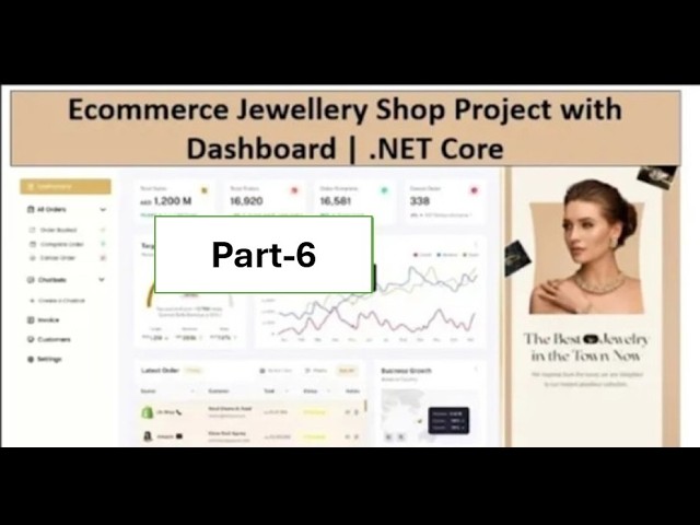 Ecommerce Jewelry Shop Project in ASP.NET CORE | Day-6