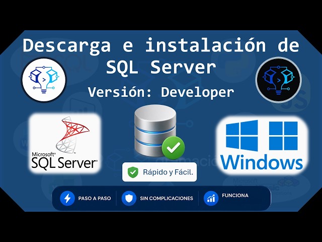 Cómo descargar e instalar SQL Server y SQL Server Management Studio (SSMS)|Paso a Paso| Versión-2026
