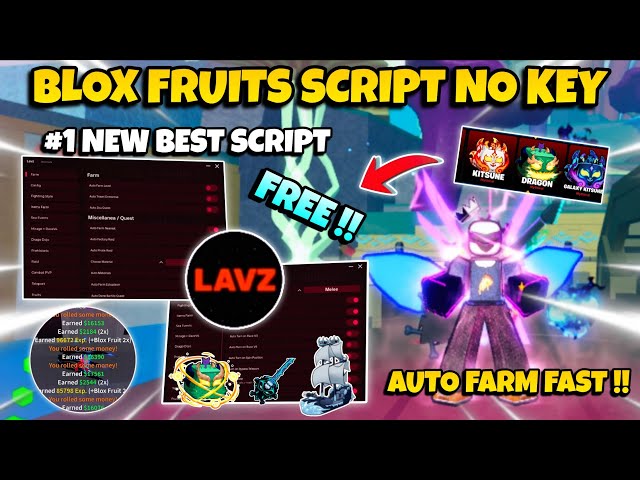New Blox Fruits Script No Key - Better Than Redz Hub - Auto Farm, Mastery, Raid, Trial V4 & More