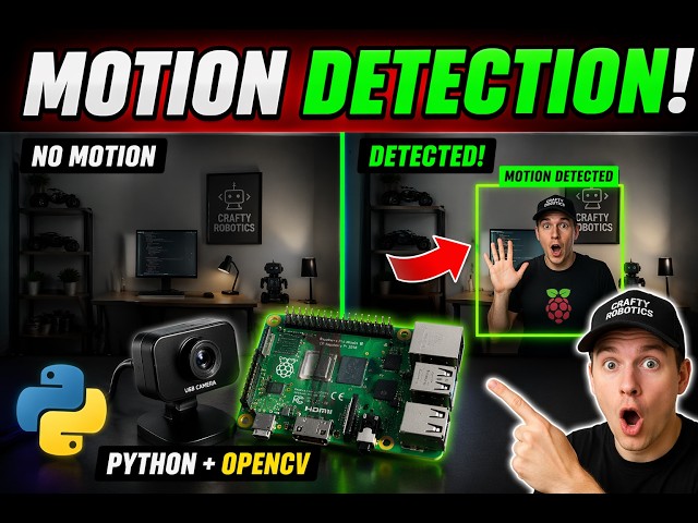 Build Motion Detection on a Raspberry Pi Python + OpenCV Tutorial