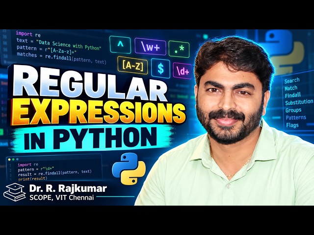 Regular Expressions in Python | Tutorial
