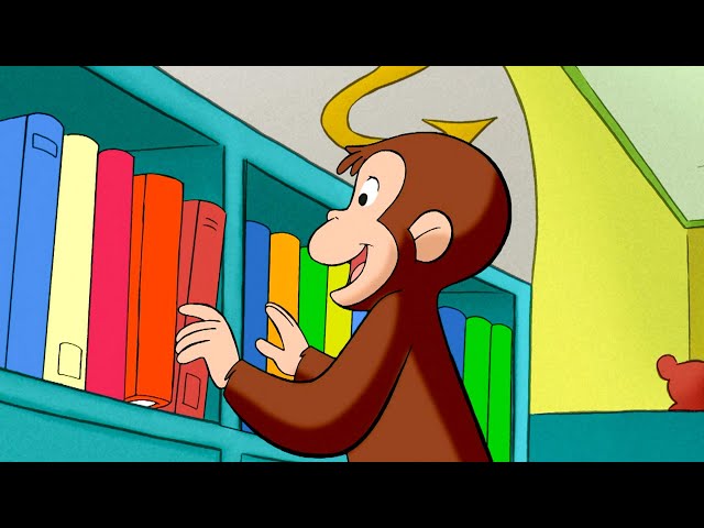 George The Librarian!📚🐵 🐵 Curious George | Animal Friends