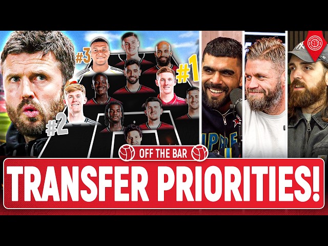 The THREE Signings Manchester United Actually Need! | Off The Bar