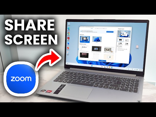 How To Share Your Screen On Zoom - Tutorial