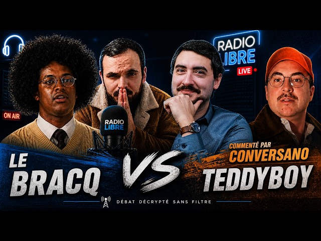 🔴 DANIEL CONVERSANO RÉAGIT AU DÉBAT TEDDYBOY RSA VS LE BRACQ !