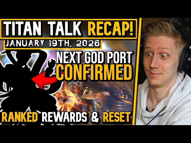 Next God CONFIRMED, Ranked Reset, Pet Gods, Antiheal & More! - Titan Talk Recap!