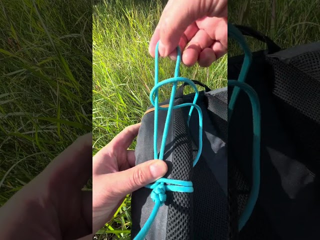 30 SECOND Can Make the Essential Emergency Paracord! #paracord #survival #edc