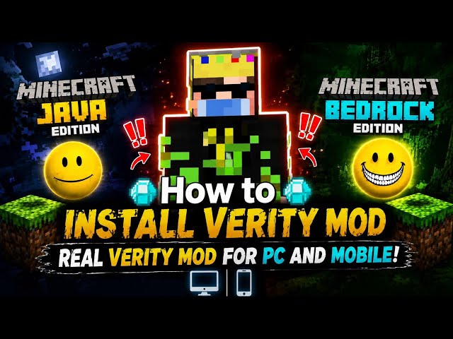 🔥BEST Verity Mode for Minecraft PE 🤯| SKIP IT And REGRET LATER 🤫
