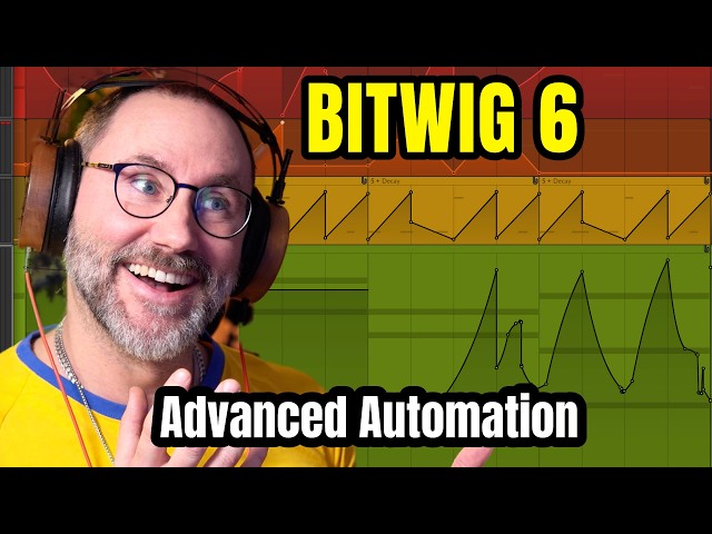 Bitwig 6 Automation Game Changer: Spray, Hold & Random (Masterclass pt.2)
