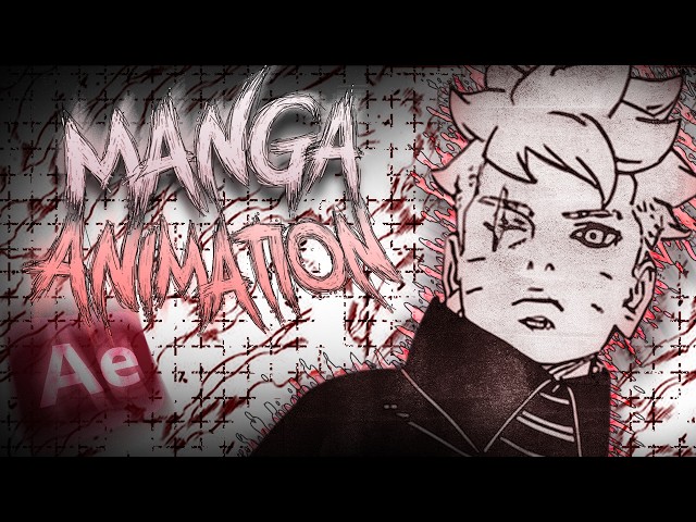 EASY MANGA ANIMATION in After Effects (Quick Tutorial)