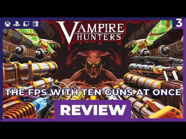 First Person Vampire Survivors?! | Vampire Hunters Review