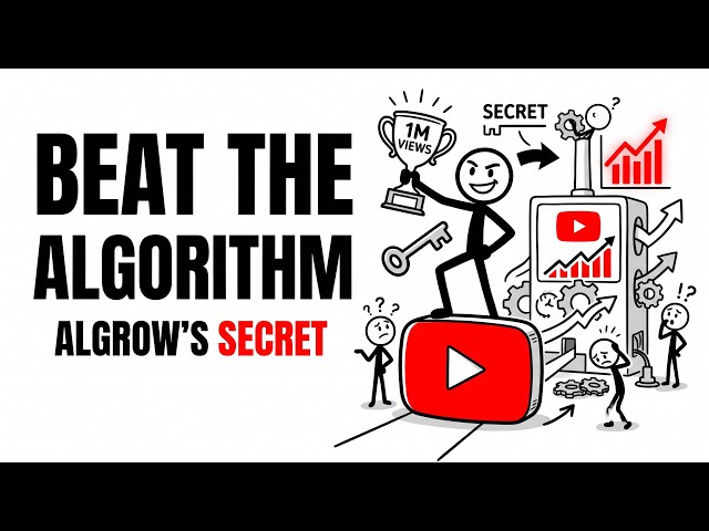 How ‪@Algrow‬ Dominates YouTube : His SECRET to Beat the YouTube Algorithm