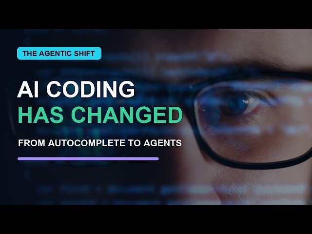 AI Coding Has Changed: From Copilot to Agents #AI #Coding #AIAgents #AgenticAI #SoftwareDevelopment
