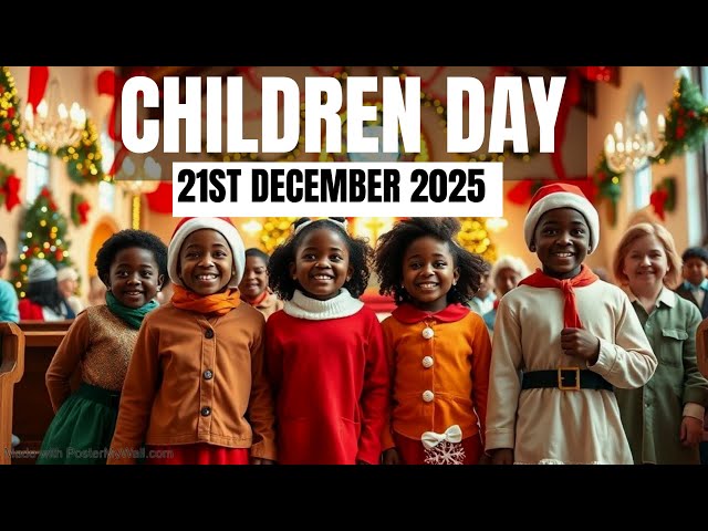 FG  Church Children's Day  Service // 21/12/2025