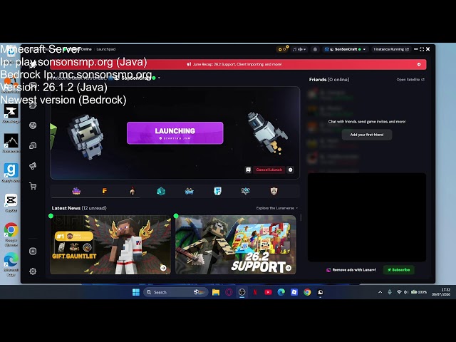 SonSonSMP LIVE! (You can join)