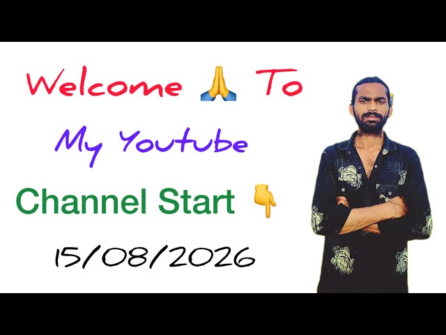 Youtube Channel Start 2026 || #vlogs 
