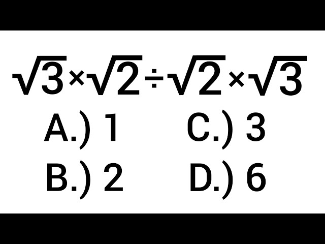A Nice Math Problem