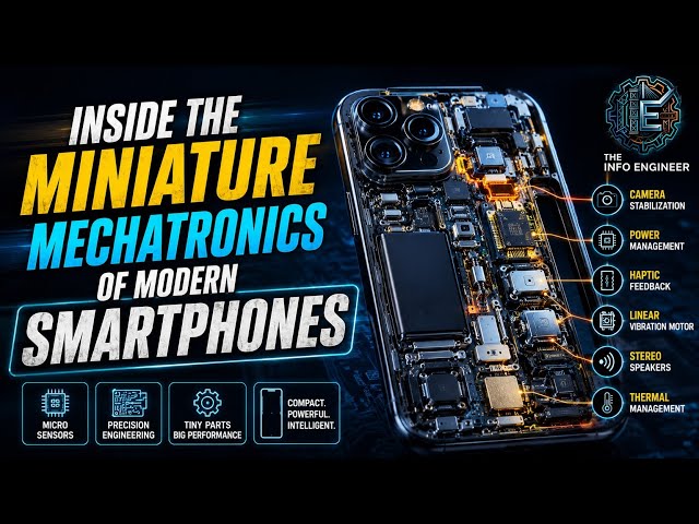 Inside the Miniature Mechatronics of Modern Smartphones